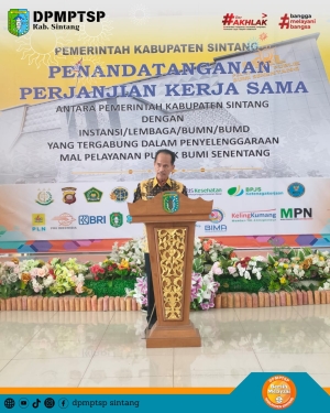 Signing of Bumi Senentang Public Service Mall Cooperation Agreement: Synergy of 17 Institutions for Prime Service