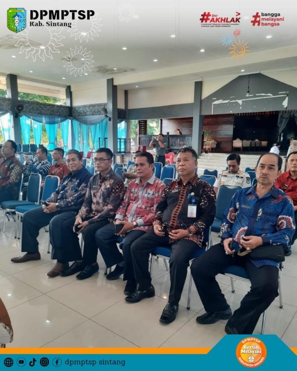 DPMPTSP Sintang Ikuti Peluncuran Logo HUT RI ke-80: "Bersatu, Berdaulat, Rakyat Sejahtera"