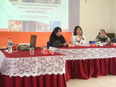 KAIN IKAT (Kader Pelayanan Perizinan dan Pemberi Informasi di Kecamatan) Kecamatan Sepauk