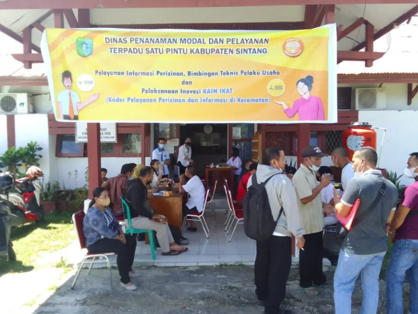 KAIN IKAT (Kader Pelayanan Perizinan dan Pemberi Informasi di Kecamatan) Kecamatan Sungai Tebelian
